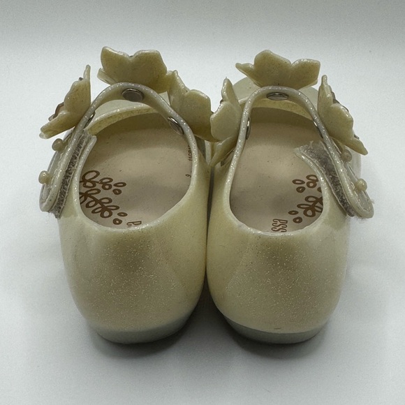 Mini Melissa Glitter Flower Mary Janes – Size 6 - Picture 3 of 6